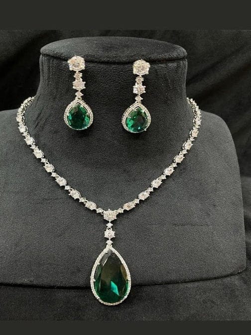 Elegant Alora Set - Silver Plated Doublet Stone Jewelry - Image 4