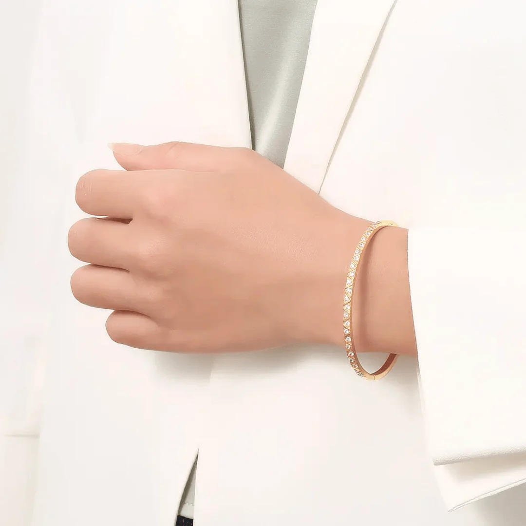 B-104 18k Gold Plated Stainless Steel Tarnish Free - Image 4