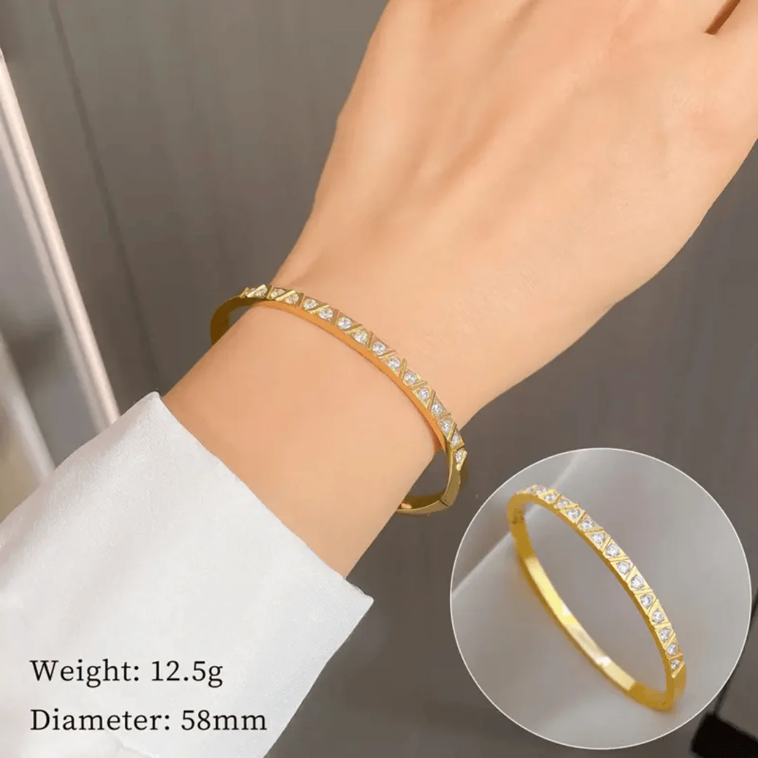 B-104 18k Gold Plated Stainless Steel Tarnish Free - Image 7