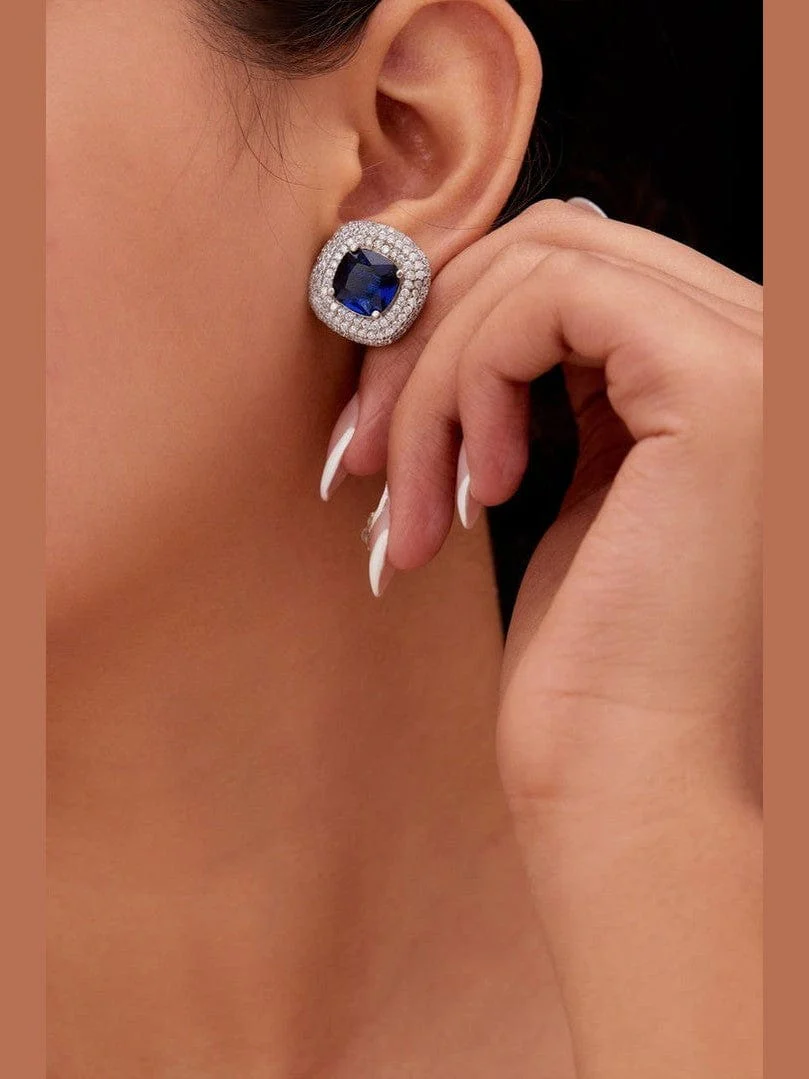 Lakshita Set - Exquisite American Diamond Jewelry - Image 3