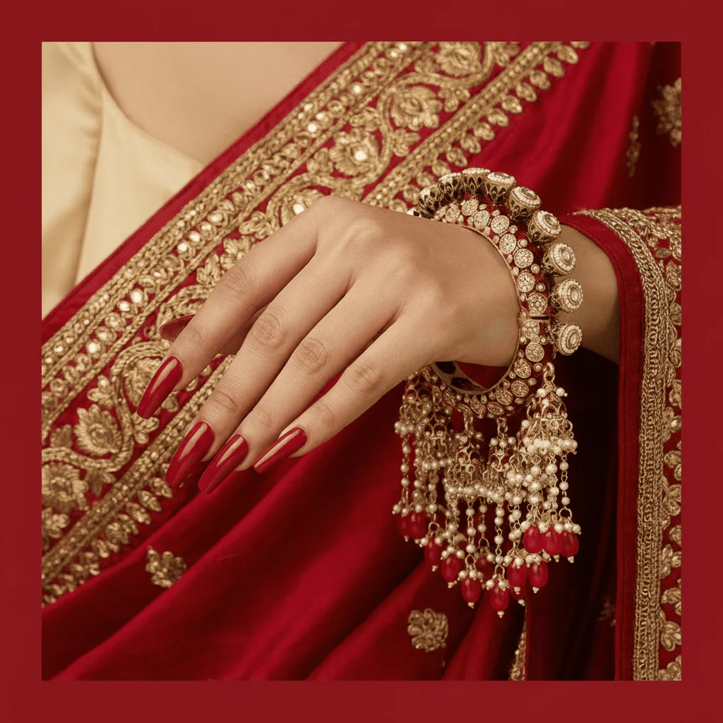 Noor-e-kangan rajwadi jhumki bangles - Image 3