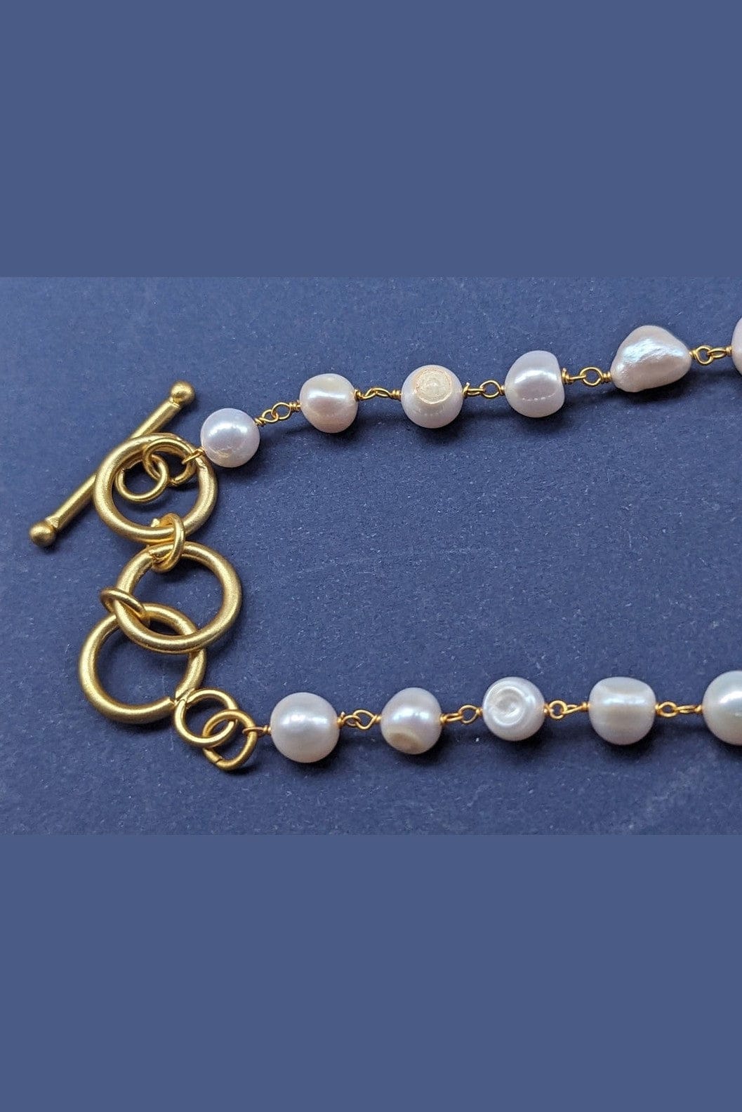 Ruchika Real Pearl Set - Elegant Handcrafted Jewelry - Image 9