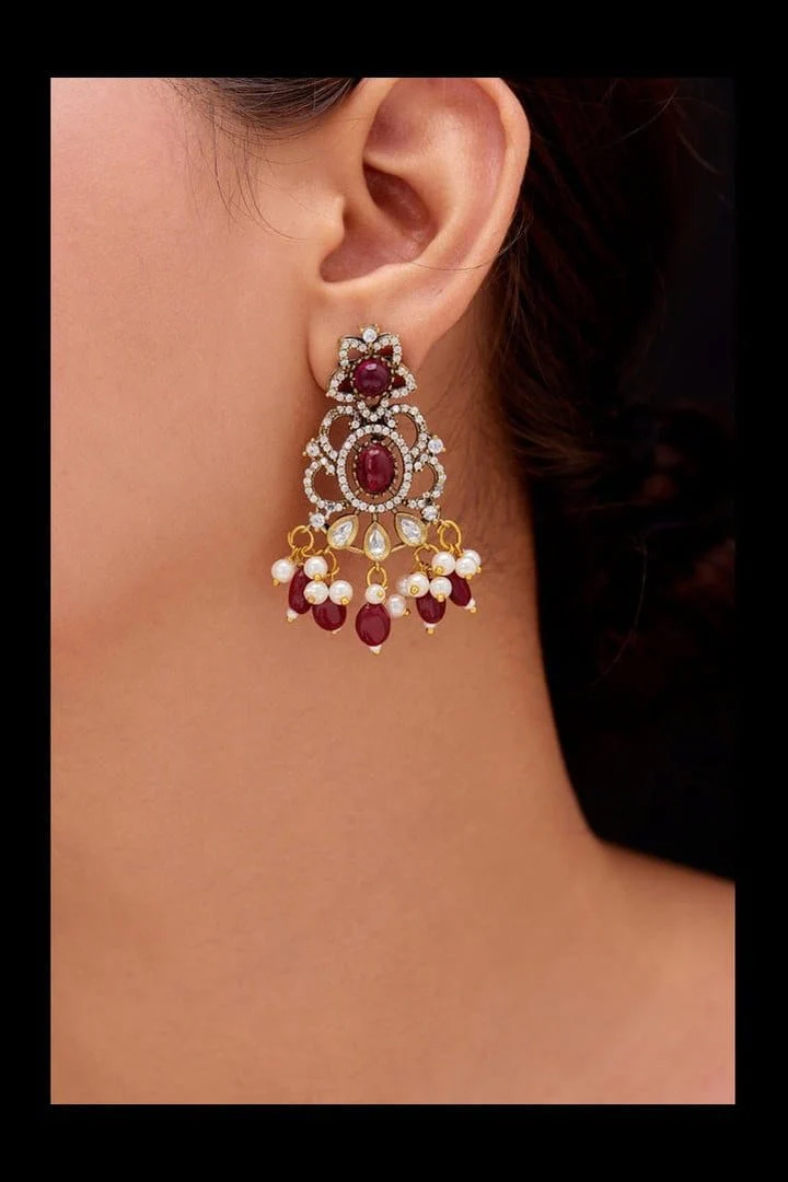 Rudrani Set - Exquisite Ethnic Jewelry for Weddings & Parties - Image 3