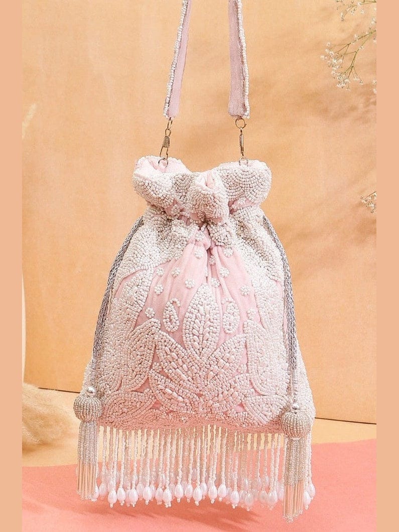 Elegant Vaidehi Potli - Stylish Pearl Bag for Any Occasion - Image 4
