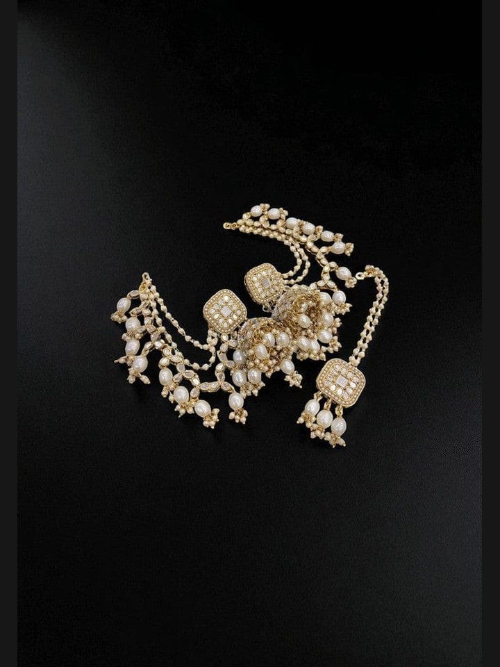 Vidhi Earrings - Handcrafted Ethnic  Jewelry - Image 3